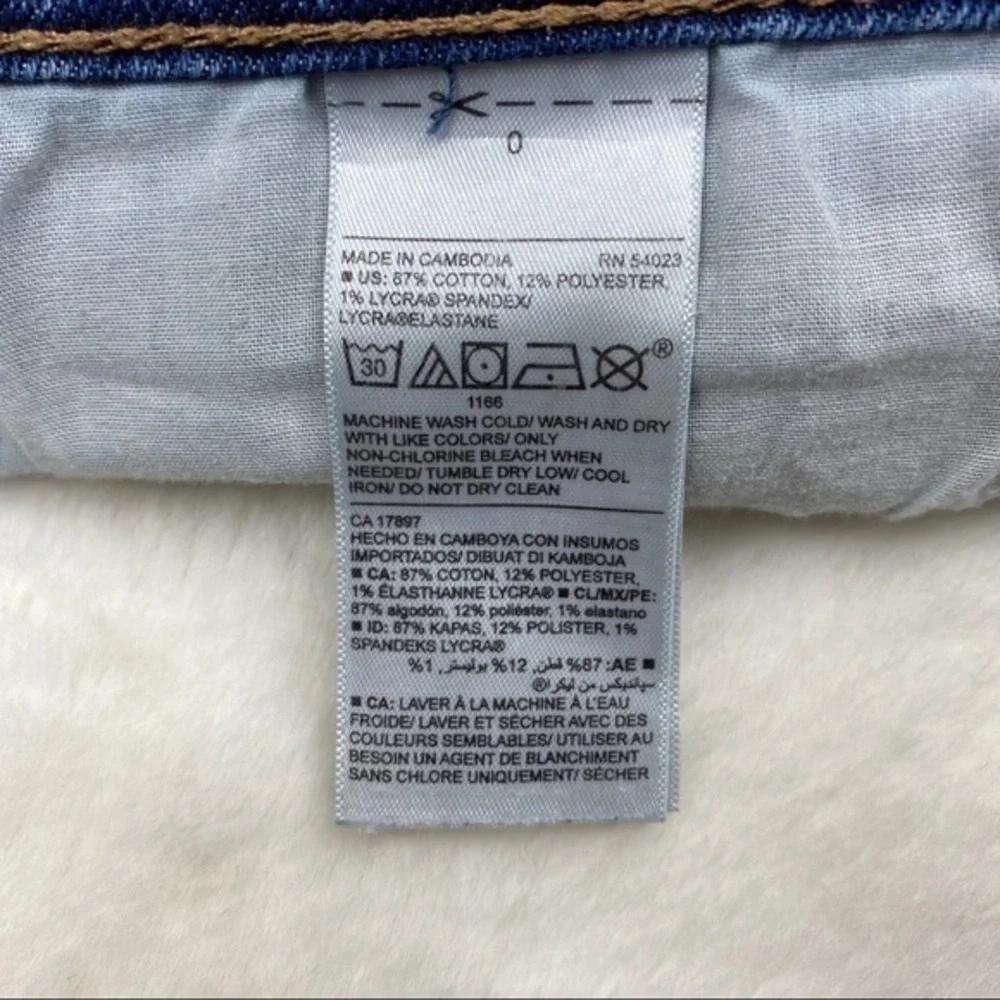 Old Navy Stretch Denim Cuffed‎ Shorts